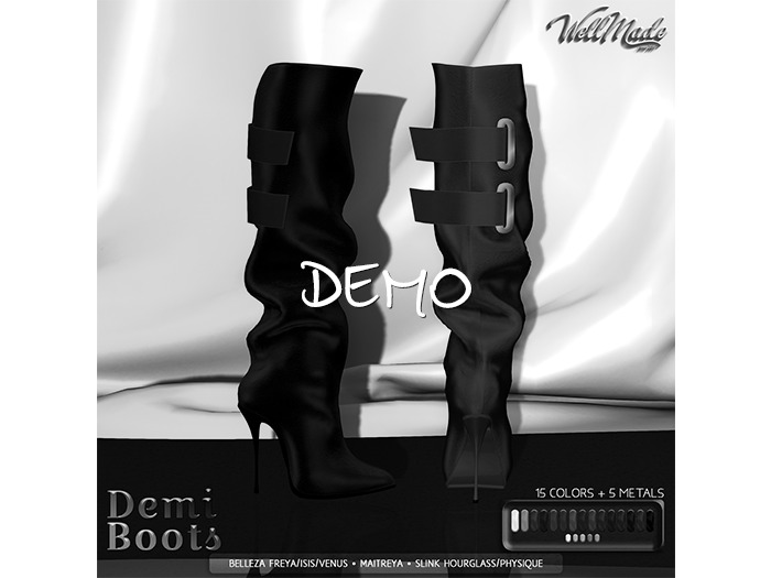 [WellMade] Demi Boots DEMO