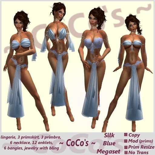 ~ CoCo 's ~ Silk Blue Megaset