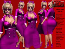 **LADIJA PINK VERSION PI UP STYLE COMPLET OUTFIT** (WEAR)