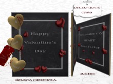 BMC347 - HAPPY VALENTINE'S DAY CARD.