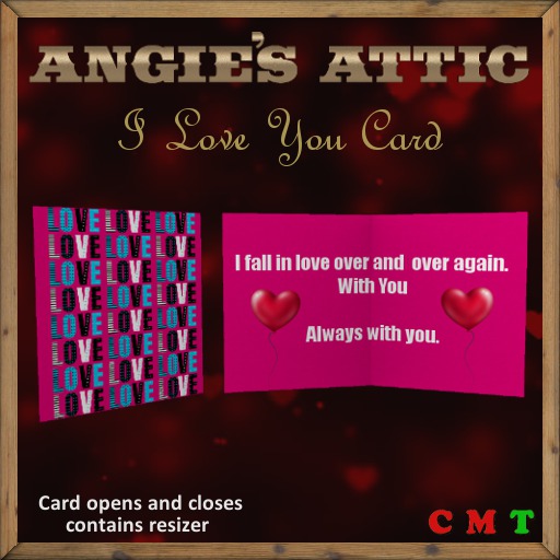 AA - Love Card - Marquee Magenta