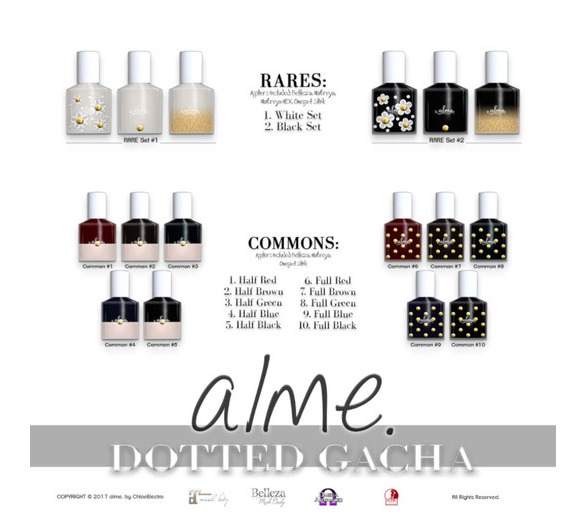 alme. Dotted Gacha - RARE 1 WHITE [Rez please!]