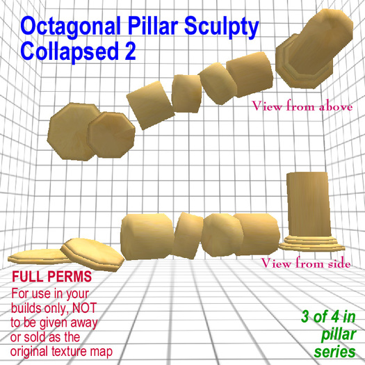 Pillar 03 Sculpty Map Full Perms