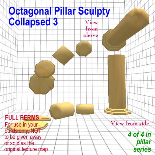 Pillar 04  Sculpty Map Full Perms