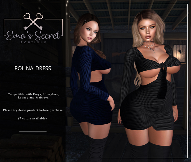 -Ema's Secret- Polina Dress Fatpack (add me)