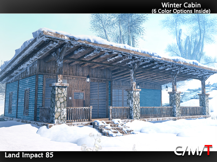 "Killer's" Winter Cabin with 6 Colors Options 