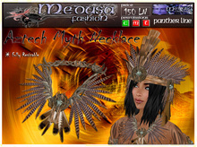 ~ Medusa Fashion ~ Aztech Myth Necklace (Boxed)