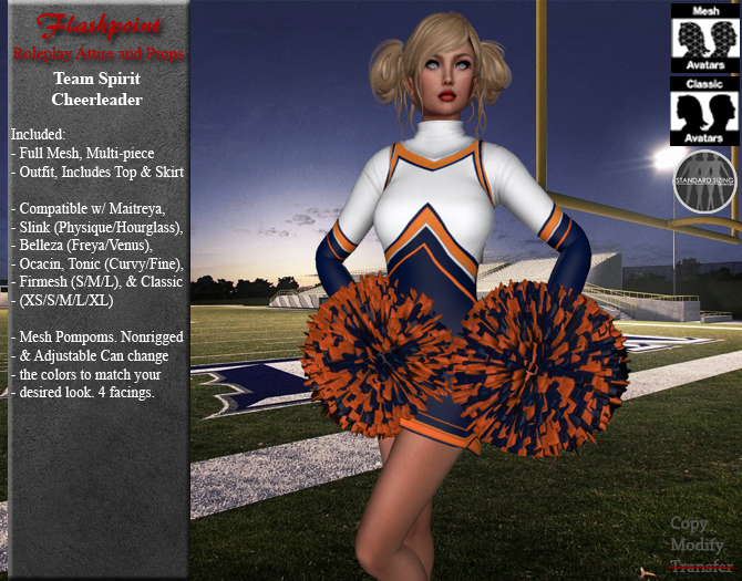 Team Spirit Cheerleader - Chicago