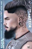 ((Mister Razzor)) Shin HairBase + Facial Hair + Beard Mesh