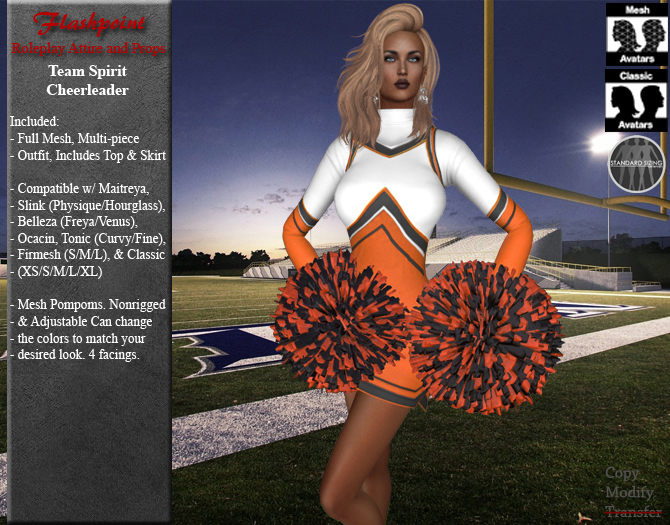 Team Spirit Cheerleader - Cincinnati