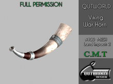 .::QUTWORLD Viking War Horn::.FP Unpack (ADD)