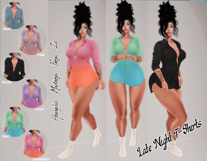 Late Night T-Shirts [Black]