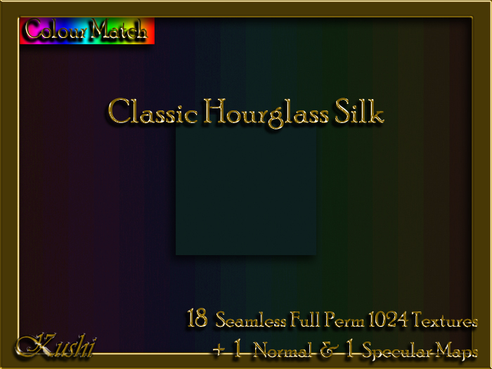 !Kushi! ClassicHourglassSILK Textures -WearToUnpack