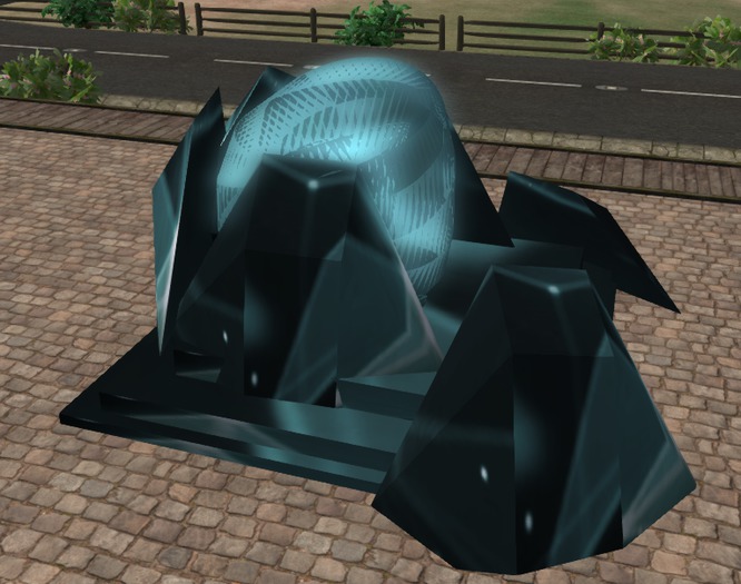 {Pixelated} Sci-Throne