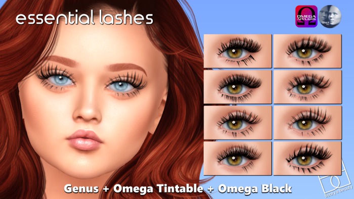 *Booty's Beauty* [Genus & Omega] Essential Lashes Set