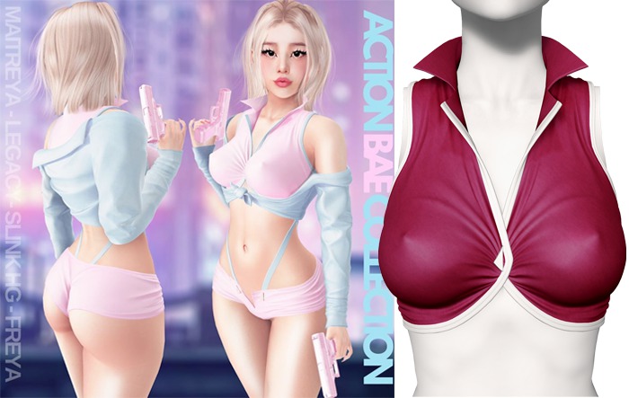 Rebelpill - Action Bae Top Red Wine