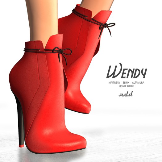 20007 [ADD] Wendy - Shoes - Scarlet