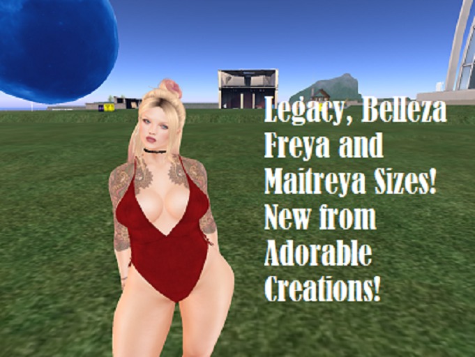 *AC Sexy Body Suit (RED) BOX