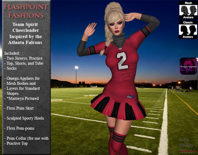Team Spirit - Atlanta Cheerleader