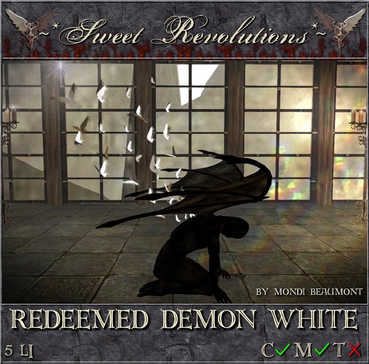 ~*SR*~ Redeemed Demon ~ White cm Box