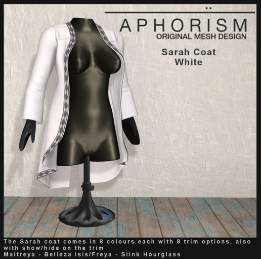 !APHORISM! - Sarah Coat White