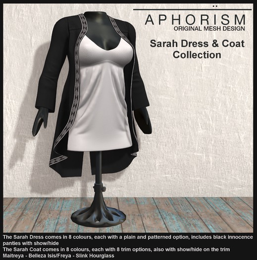 !APHORISM! - Sarah Coat & Dress DEMO