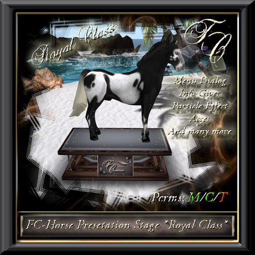 FC-Horse Presentation Stage Royal Class ( DELIVERY )