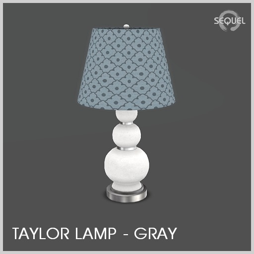 Sequel - Taylor Lamp - Gray