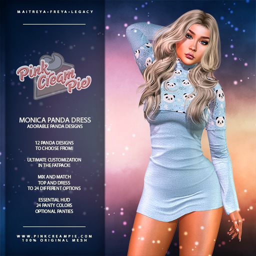 !PCP :: Monica Dress [Panda Pack]