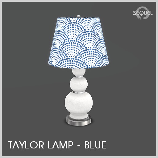 Sequel - Taylor Lamp - Blue