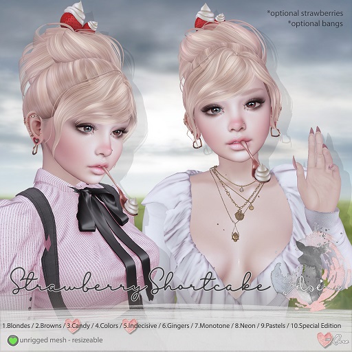 3.Doe: Strawberry Shortcake - Candy RARE