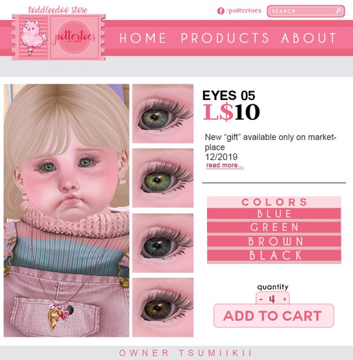 **POTTERTOES** Eyes 05