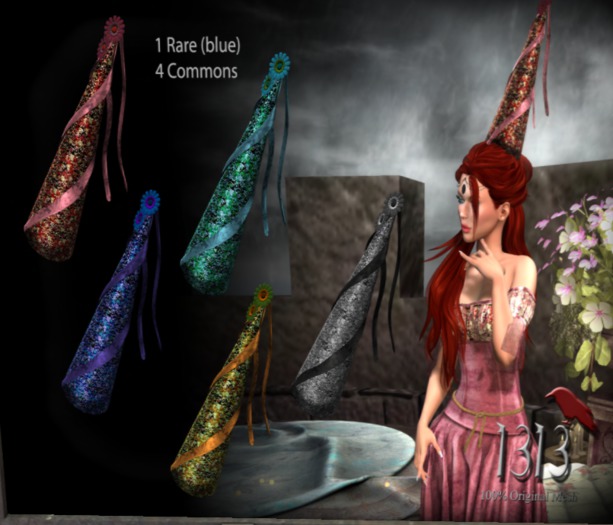 (*<*) 1313 Maia Hat - Blue RARE