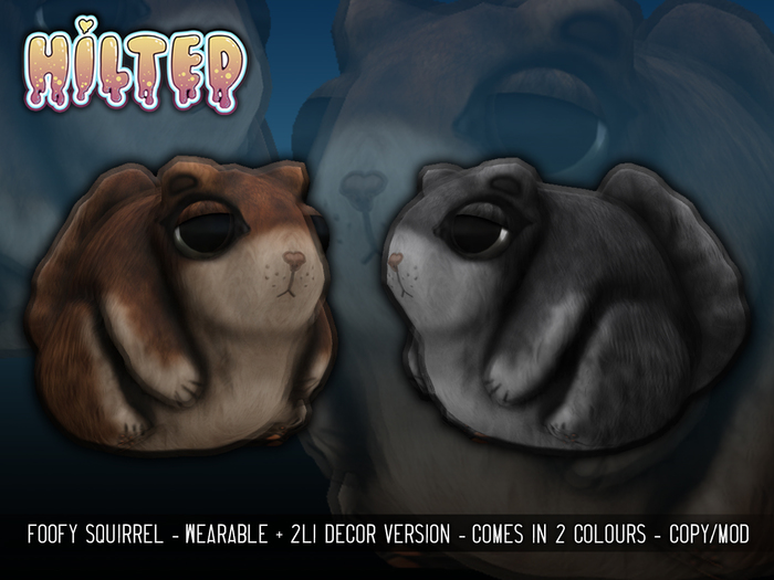 HILTED - Foofy Squirrel Pack (Add to Unbox)
