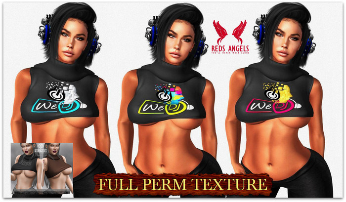 AJ_[GUNSHOT] Gooey Top- 3 -  _FULL PERM TEXTURES