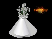 *INT* INTENSITY-*INT* Bouquet BRIDAL WHITE