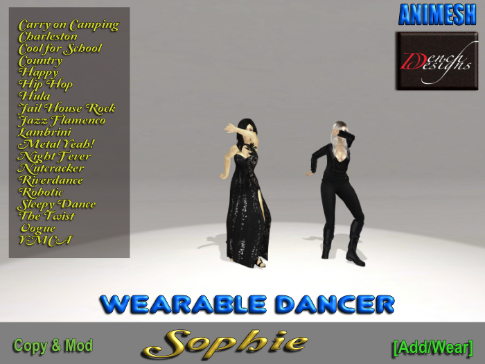 *Dench Designs* Animesh Dancer Sophie