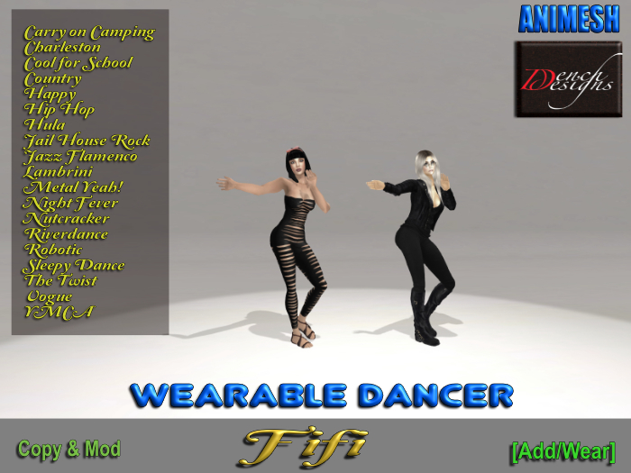 *Dench Designs* Animesh Dancer Fifi