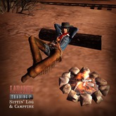 [Blackwood Traders] Sittin' Log & Campfire-Boxed