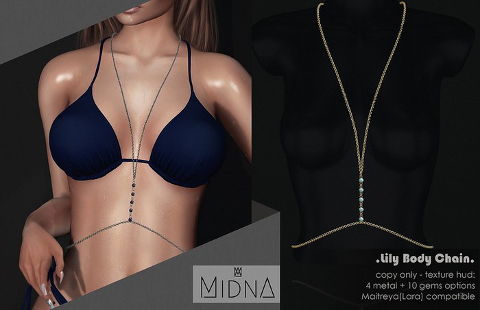 MIDNA - Lily Body Chain 