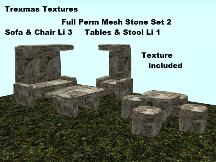 Full Perm Mesh Stone Set 2