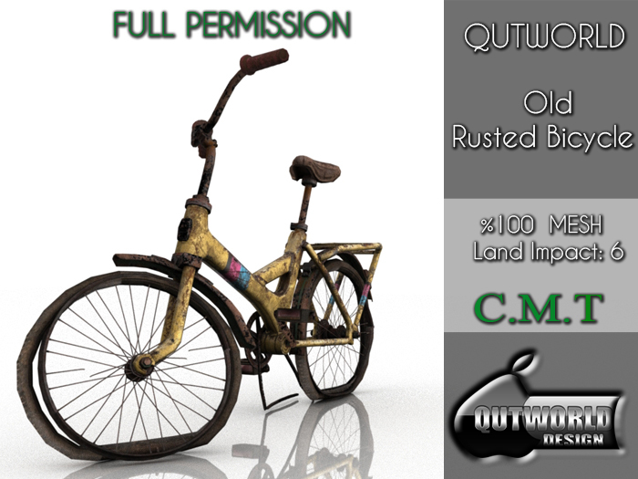 .::QUTWORLD Old Rusted Bicycle::.FP Unpack (ADD)