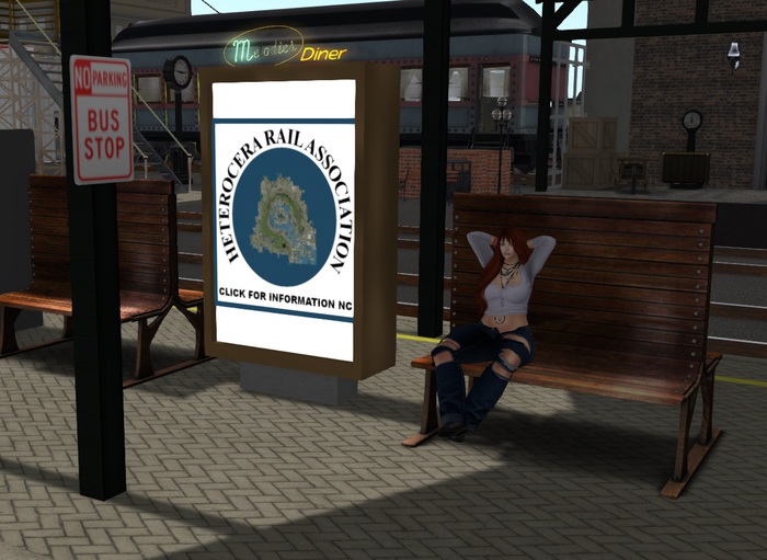 Bus Stop Advertising Board