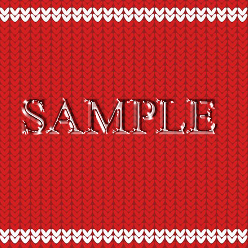 Zoy Texture [ Red lines knit texture - Seamless ]