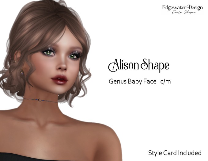 Edgewater Design - Alison Shape for Genus BBF & Maitreya (Add)
