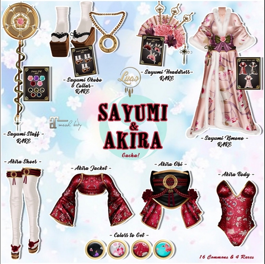 Luas Sayumi Okobo & Collar RARE