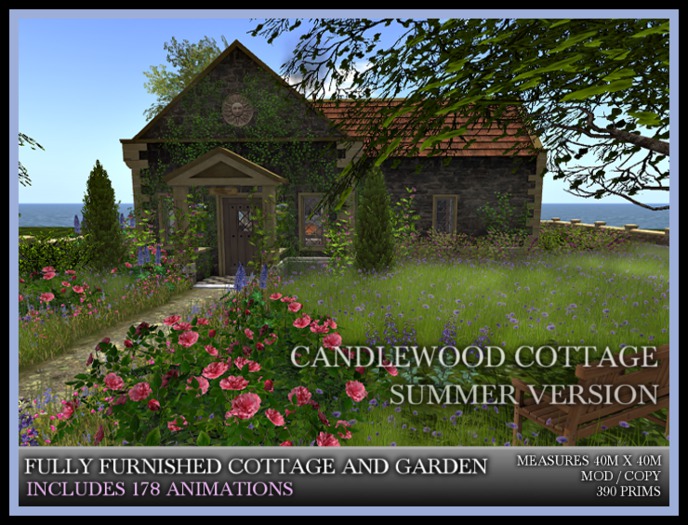TMG - CANDLEWOOD COTTAGE IN SUMMER* Fully Furnished Fairytale home with Landscaped Garden