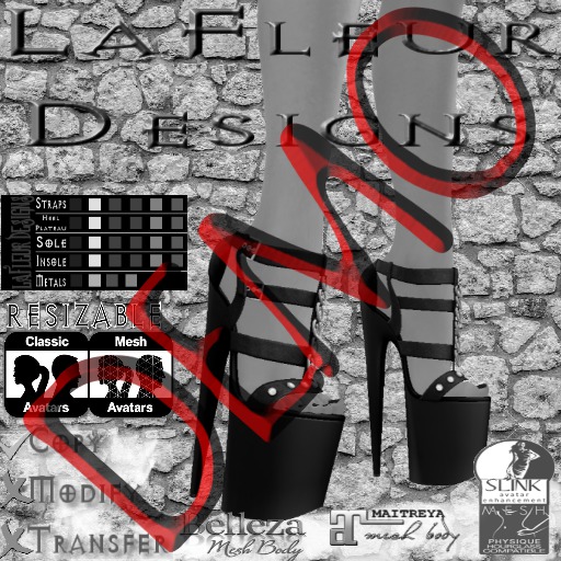 LaFleur BOXED HUD Kandi Platform Sandles DEMO (ADD)