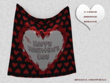 BMC358 - HAPPY VALENTINE'S DAY - 2 SIDED DRAPED BANNER.