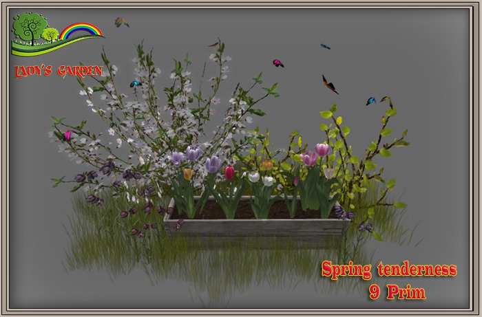 Lady's Garden - Spring tenderness 9 Prim